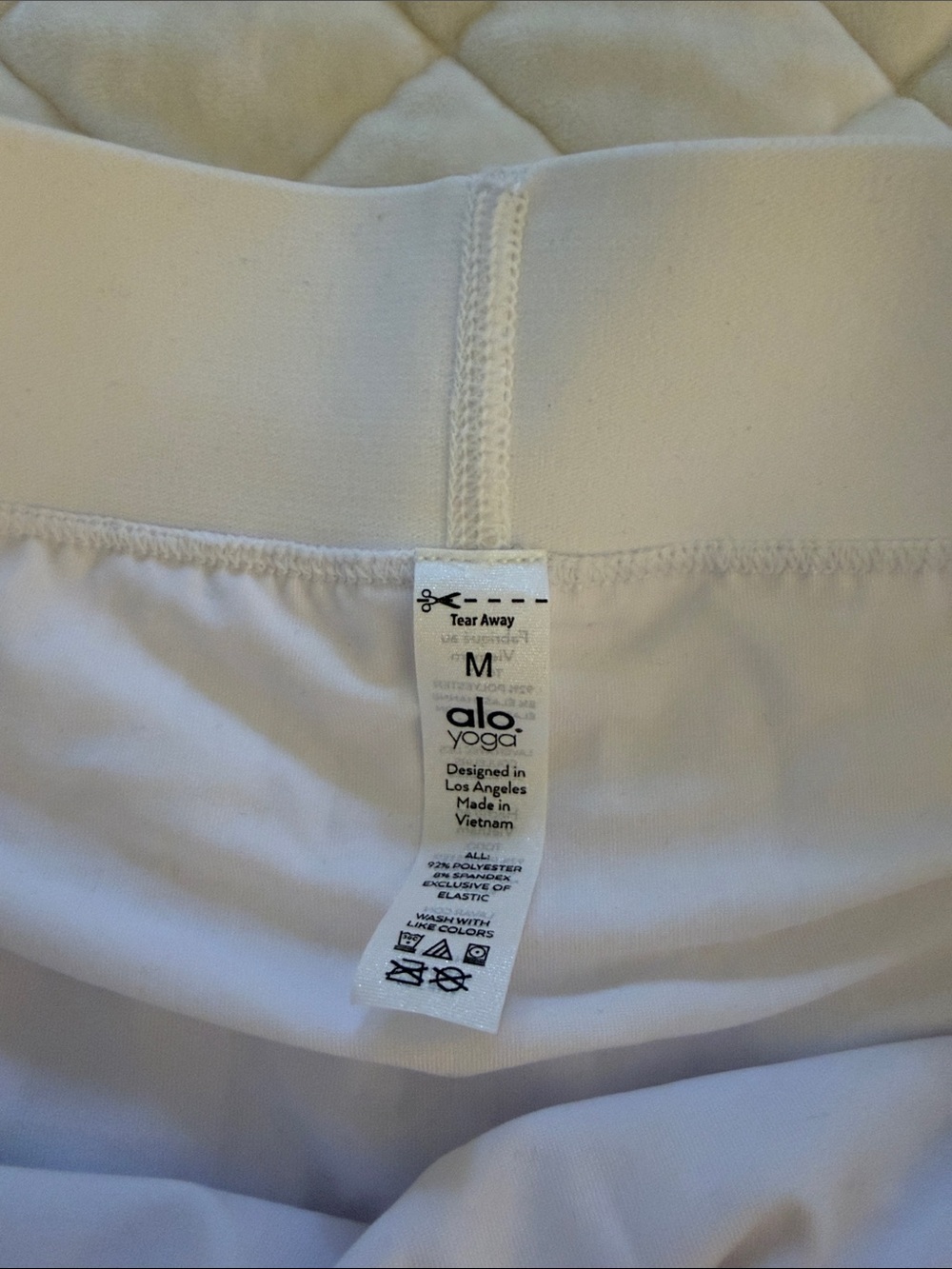 ALO Yoga White Pleated Skirt - Picture 2 of 4